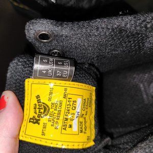 Doc marten industrial boots